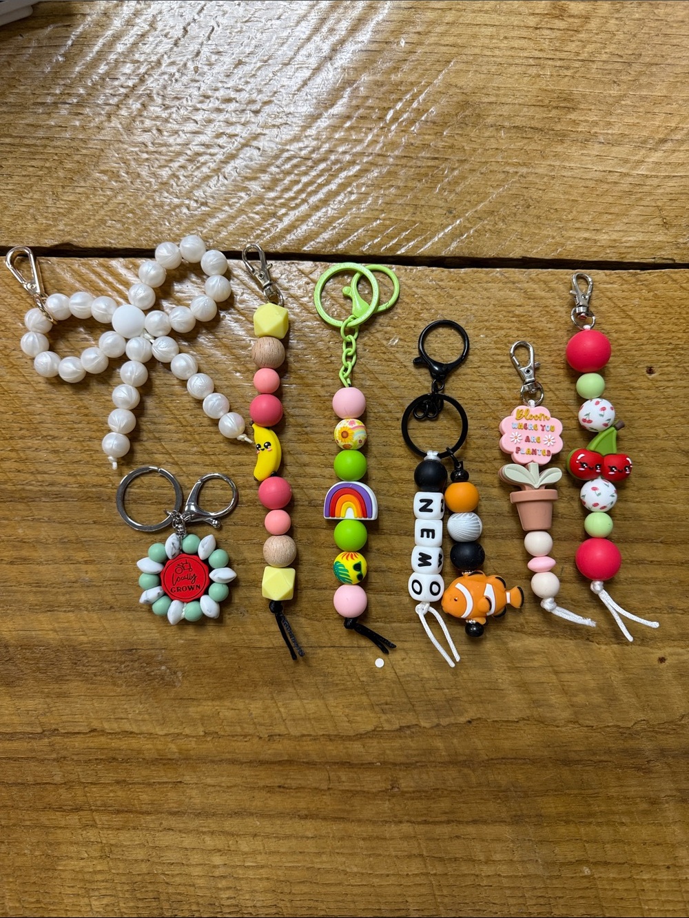 Honeybee(d) silicone Key Chains